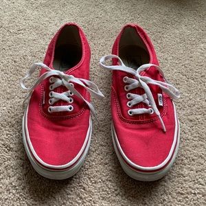 Classic Red Vans